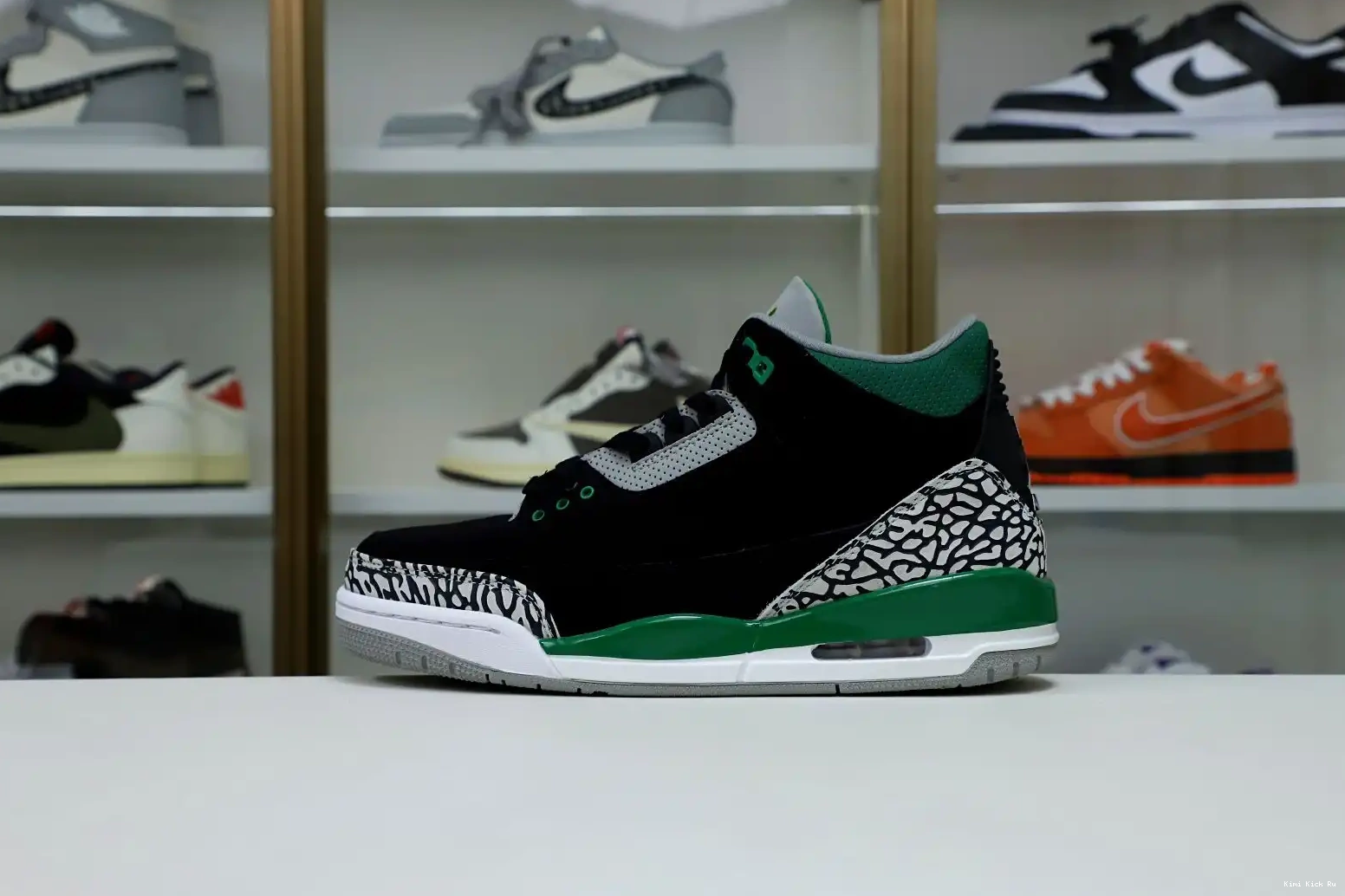 Kimikick JORDAN AIR 3 GREEN PINE 0520